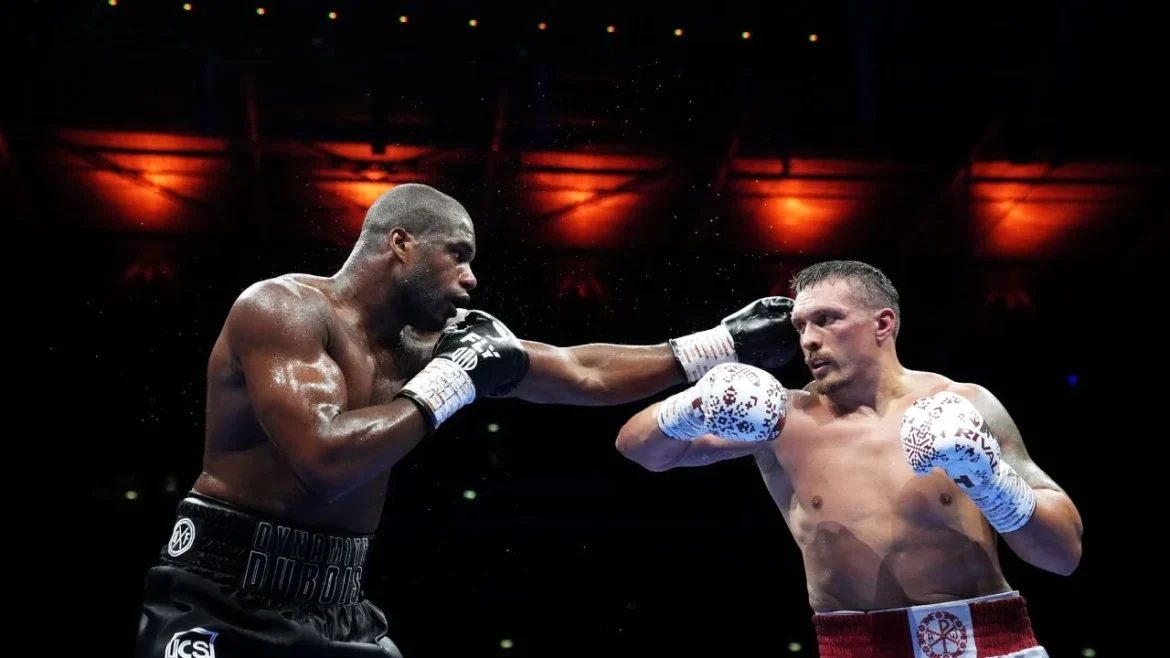Олександр Усик нокаутаар ялж, хүнд жингийн дэлхийн аваргын бүсээ хамгааллаа