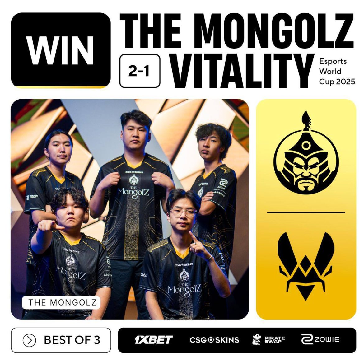 "The MongolZ" баг "Team Vitality"-г буулган авч, финалд шалгарлаа