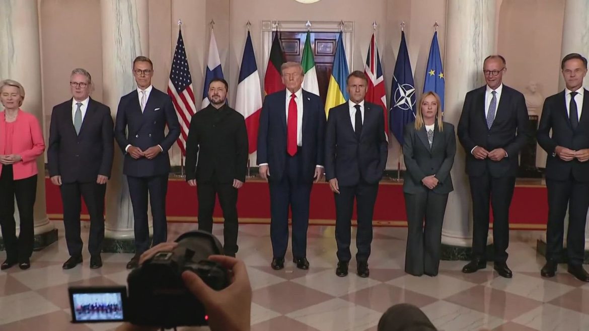 Трамп, Зеленский болон Европын удирдагчид Цагаан ордонд уулзав