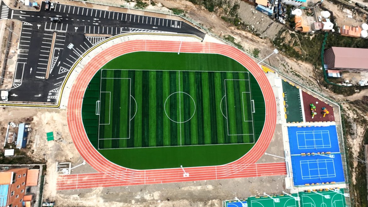 Гэр хороололд орчин үеийн спорт цогцолбор нээгдлээ Гэр хороололд орчин үеийн спорт цогцолбор нээгдлээ