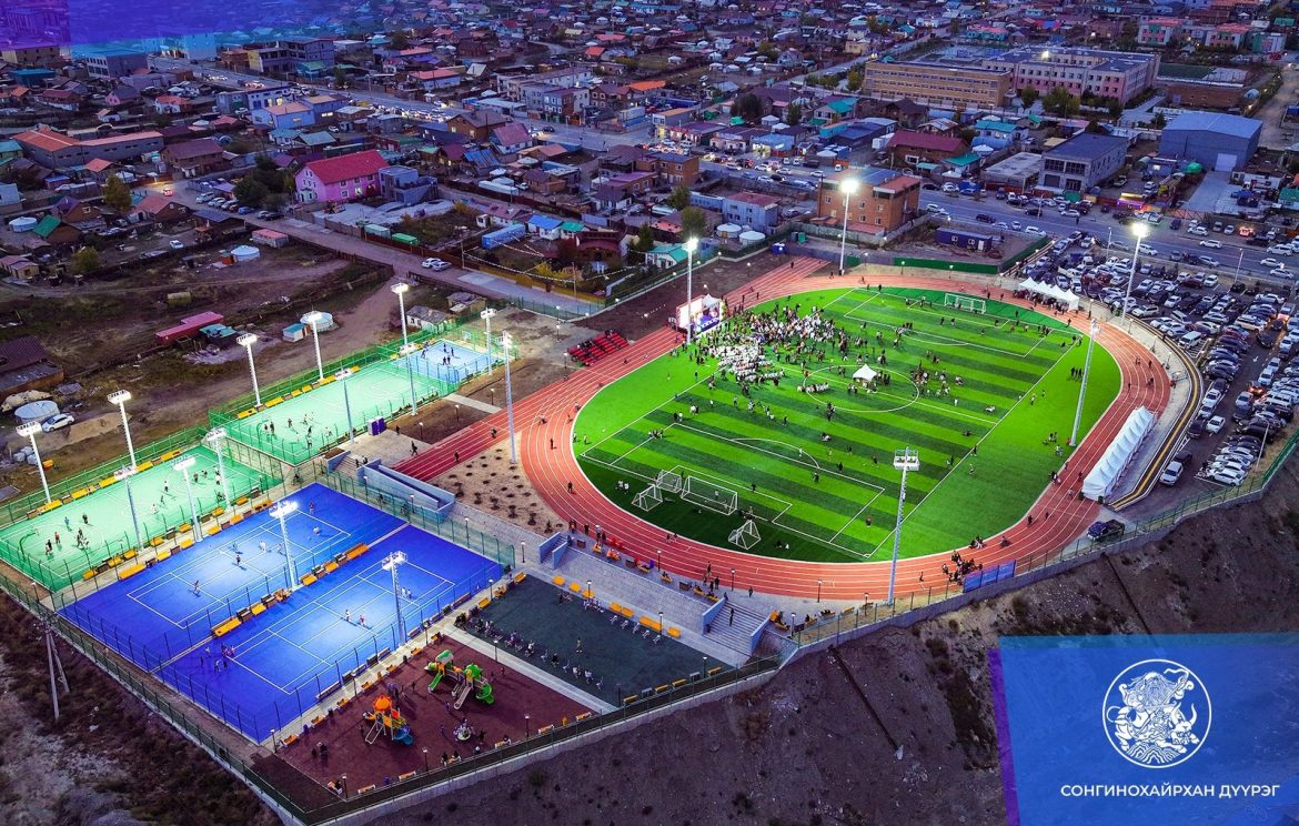 Дөрвөн жил барьсан 2.1 га спорт цогцолбор ашиглалтад орлоо