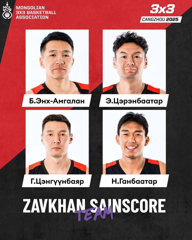Монголын “Zavkhan Sainscore” баг FIBA 3x3 Cangzhou Challenger-д өрсөлдөнө 6 image 25