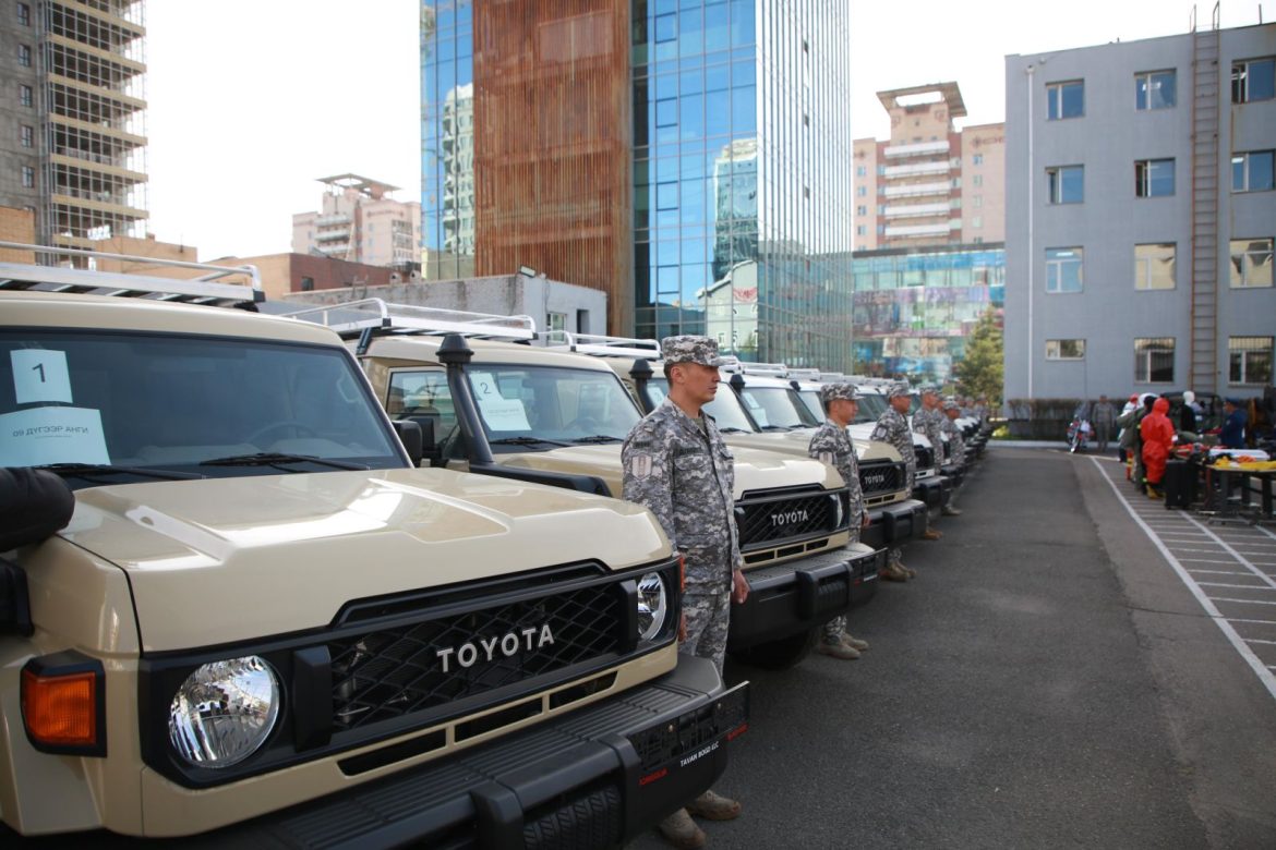 ОБЕГ 2025 онд улсын төсвөөр 32 автомашин, 13 гал унтраах мотоцикл авлаа