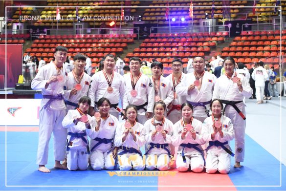 Монголын баг жюү жицү-гийн дэлхийн аваргаас хүрэл медаль хүртлээ