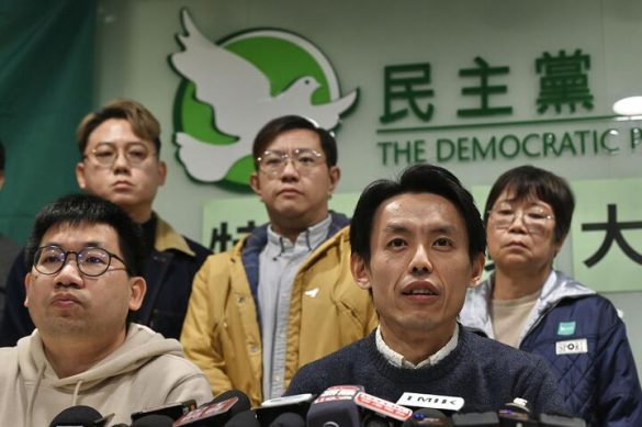 Хонконгийн хамгийн сүүлийн сөрөг хүчний нам дарамт шахалтын улмаас тарлаа