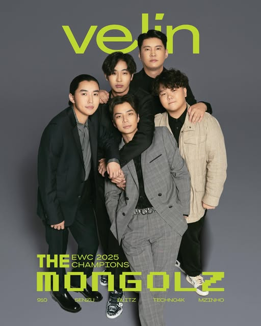 The MongolZ баг Velin сэтгүүлийн 8 дахь дугаарын нүүрэнд