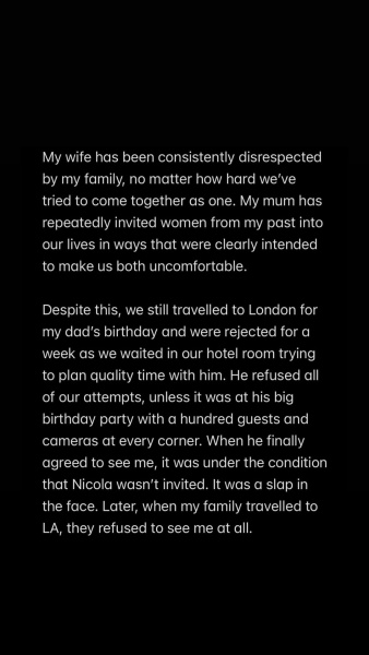 Бруклин Бекхэм: “Би гэр бүлтэйгээ эвлэрэхийг хүсэхгүй” 9 Бруклин Бекхэм: Эцэг эх минь миний гэрлэлтийг сүйтгэхийг оролдсон