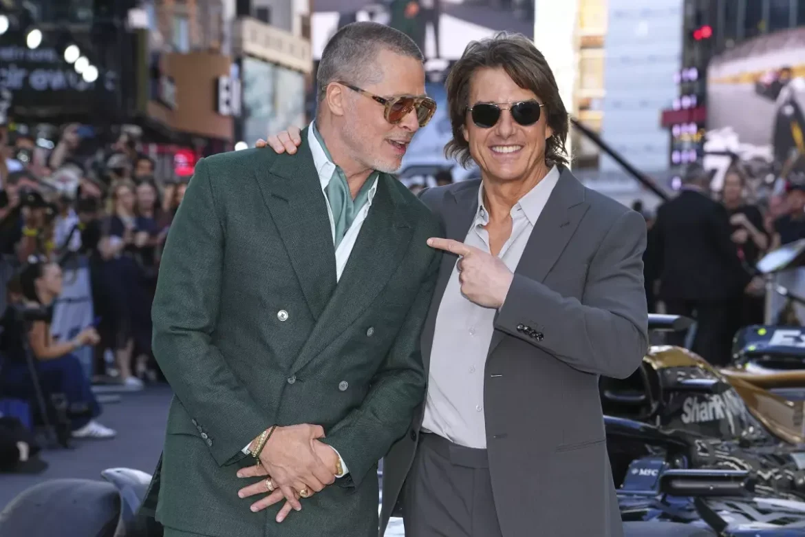 Том Круз и Брэд Питт