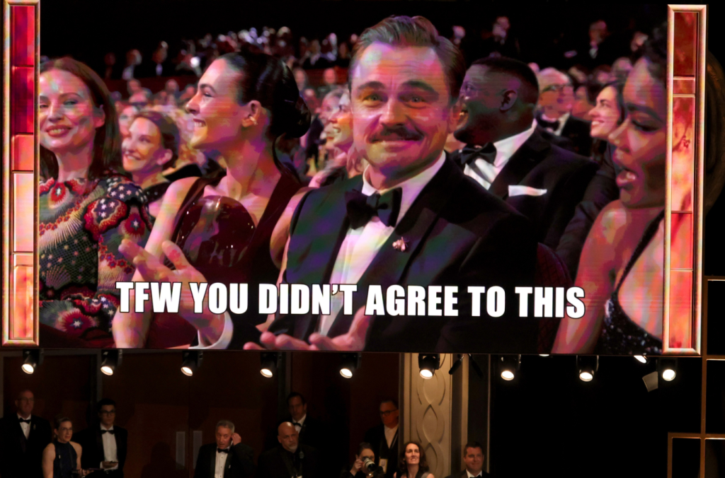 Сахалтай Леонардо Ди Каприо дахин "Оскар-2026" наадмын гол хошигнол болов 6 Оскар-2026: Леонардо Ди Каприо дахин "мем" болов