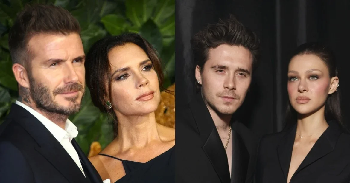 Виктория, Дэвид Бекхэм нарын хүү Бруклин, бэр Никола Пелтз нар