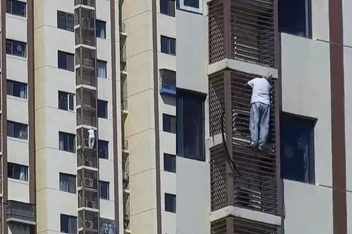 89 настай эмээ 27-р давхраас байшингийн ханаар буужээ