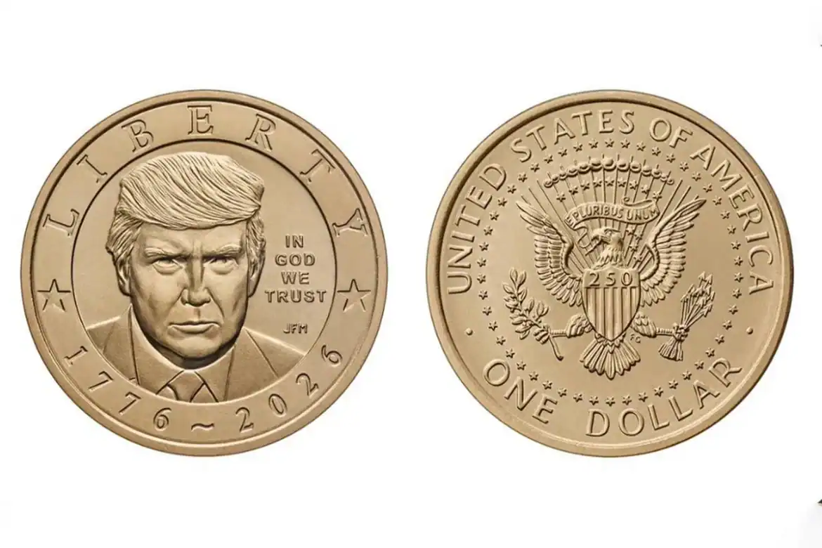 АНУ Трампын дүрстэй алтан зоос гаргана