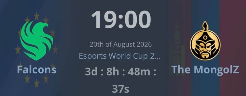 Esports World Cup 2026: The MongolZ vs Falcons – форм, тактик болон аваргын төлөөх боломж 6 The MongolZ vs Falcons