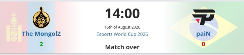 The MongolZ Esports World Cup 2026-ийн плей-оффт шалгарлаа 6 The MongolZ removed Dust2