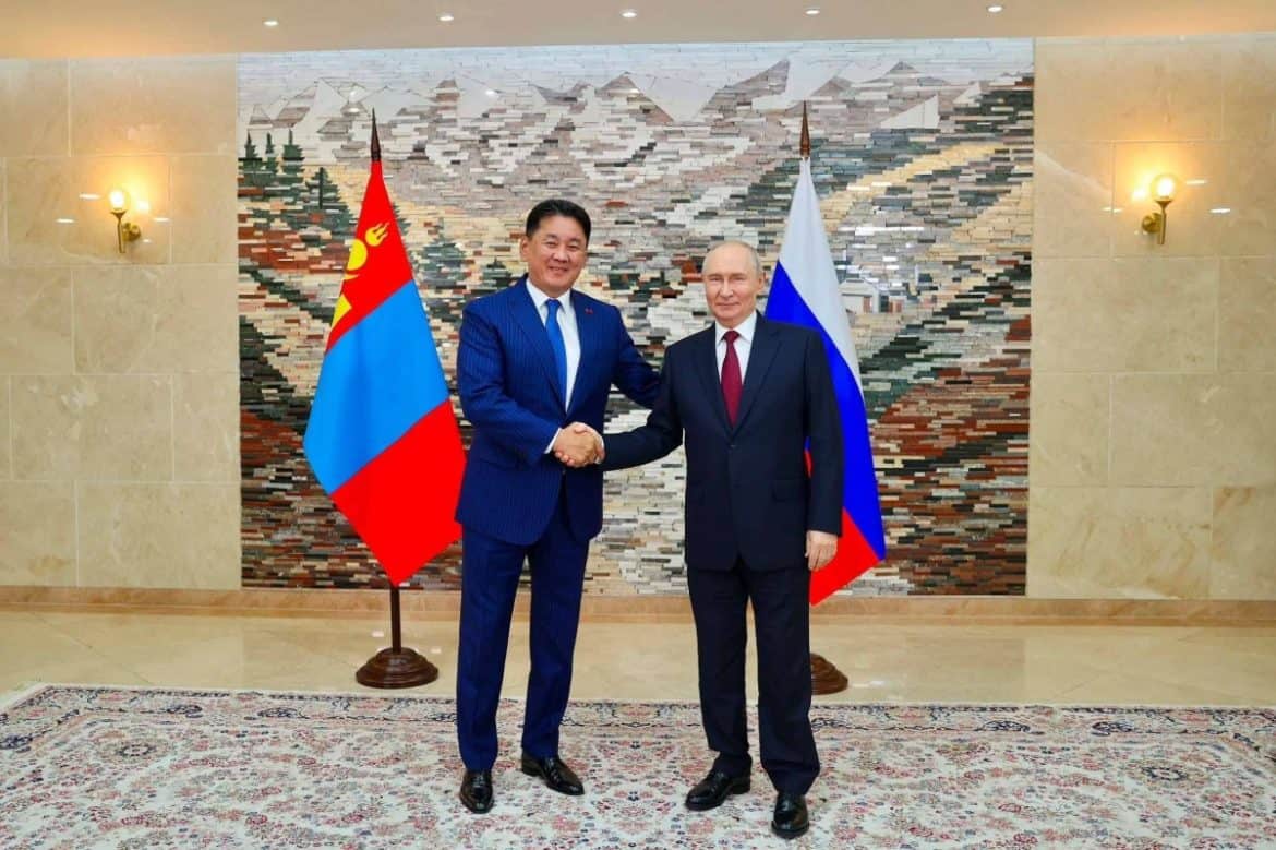У.Хүрэлсүх, В.Путин